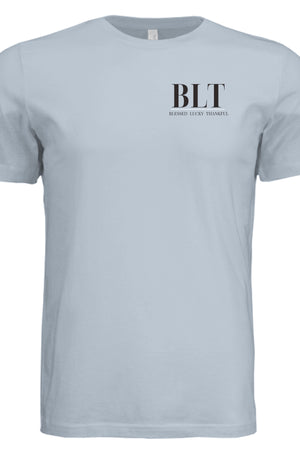 Solid Carolina Blue Triblend - FRONT