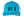 Turquoise/ White - FRONT