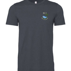 HEATHER NAVY - 3001CVC - FRONT