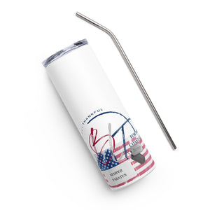 Honor Our Coast Guard Stainless Steel Tumbler