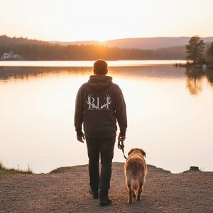 "Antler" Paxton Heavyweight Hooded Sweatshirt - Carhartt Rain Defender®